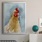 Chicken Portrait II - Modern Framed Canvas Print