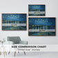Starry Night Over the Rhône, 1888 - Floater Framed Canvas Print