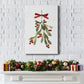 Mistletoe Bow I - Gallery Wrapped Canvas