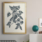 Growing Leaves II - Modern Framed Canvas Print