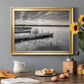 Soft Summer Sunrise - Modern Framed Canvas Print