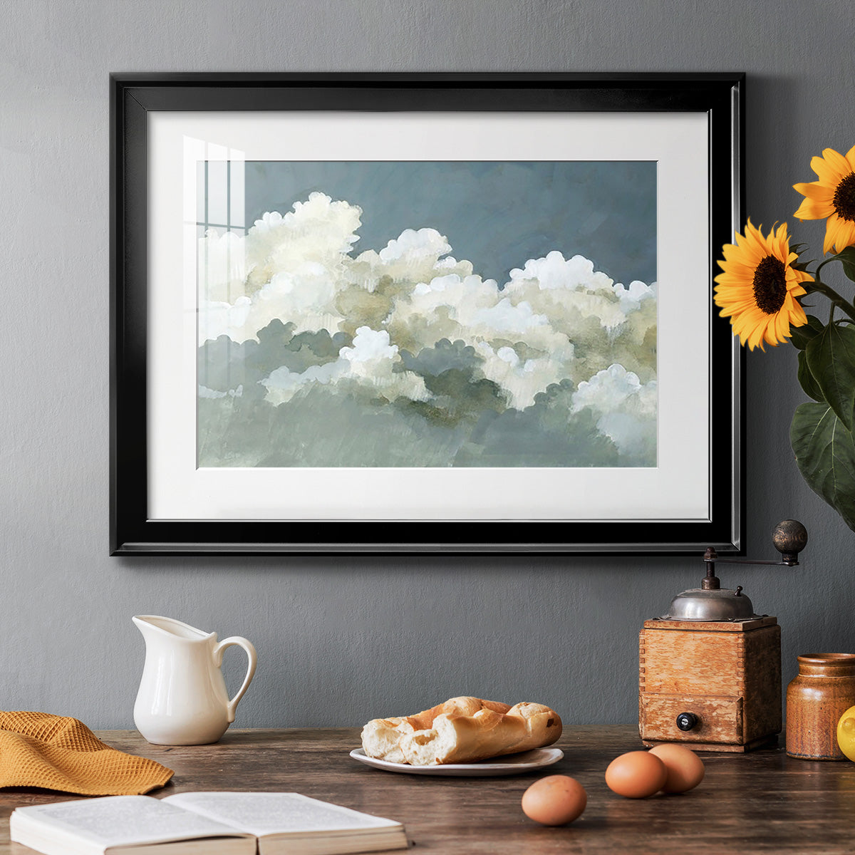 Big Clouds III Premium Framed Print - Ready to Hang