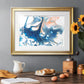 Dancing Blue I Premium Framed Print - Ready to Hang