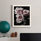 Rose Noir I - Premium Canvas Framed in Barnwood - Ready to Hang