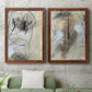 Masked Notes VII - Premium Framed Canvas 2 Piece Set - Ready to Hang