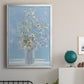 Cherry Blossom Arrangement - Modern Framed Canvas Print