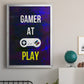 Gamer at Play VI - Modern Framed Canvas Print