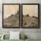 Hillside Walking Path III - Premium Framed Canvas 2 Piece Set - Ready to Hang