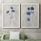 Indigo Botanical III - Barnwood Framed Canvas Set