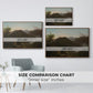 Sunrise in the Catskill Mountains, 1826 - Floater Framed Canvas Print