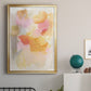 Warm Petals I - Modern Framed Canvas Print