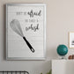 Take A Whisk - Modern Framed Canvas Print