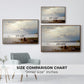 On the Banks of the Chiemsee, 1871 - Floater Framed Canvas Print