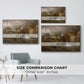 Parham Mill, Gillingham, 1826 - Floater Framed Canvas Print