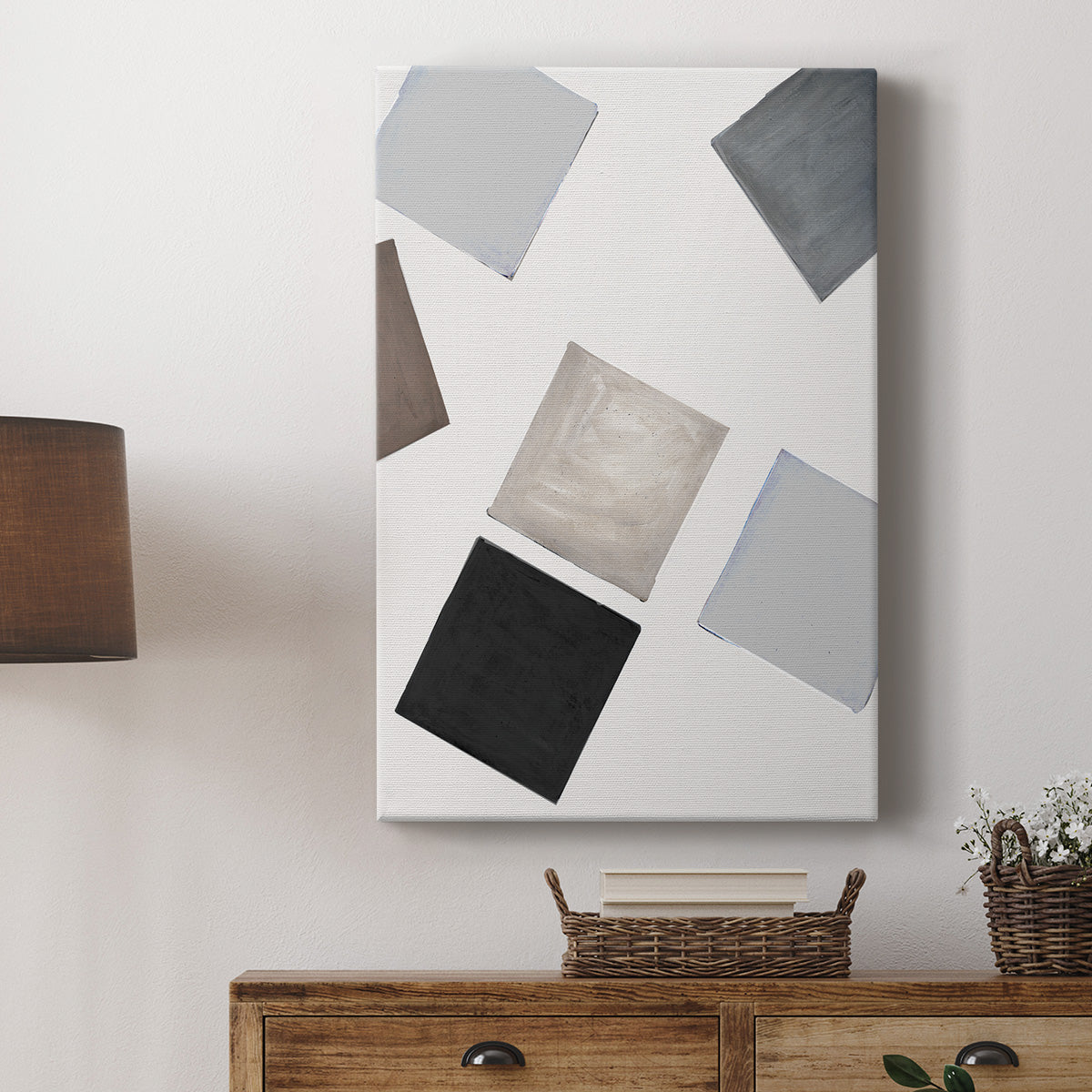 Block Encounter Revisit I Premium Gallery Wrapped Canvas - Ready to Hang