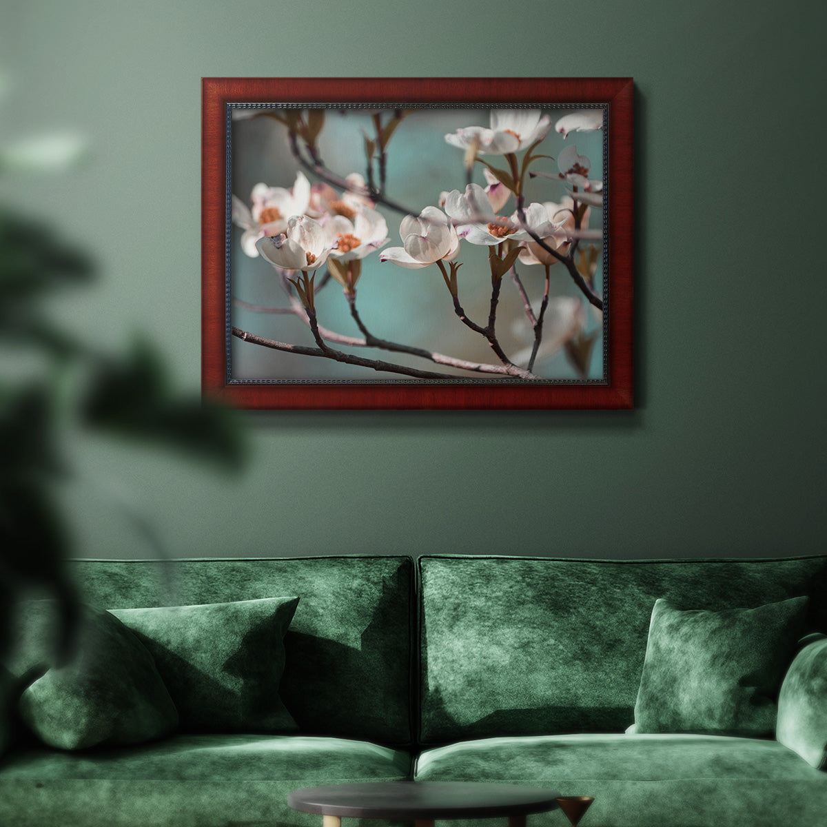 Dogwood Spring IV Premium Framed Canvas- Ready to Hang