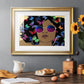 Butterfly Diva I Premium Framed Print - Ready to Hang