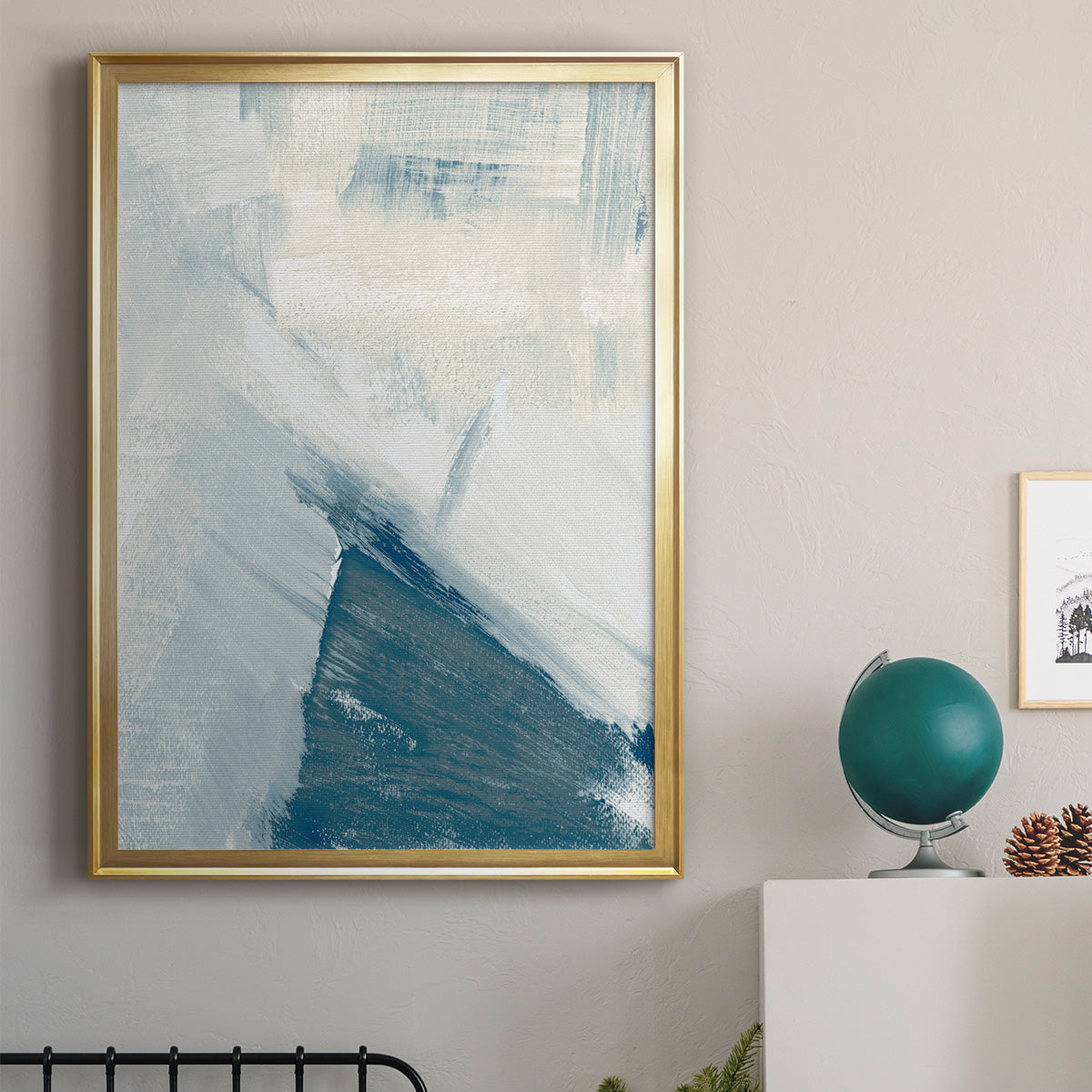 Windblown I - Modern Framed Canvas Print