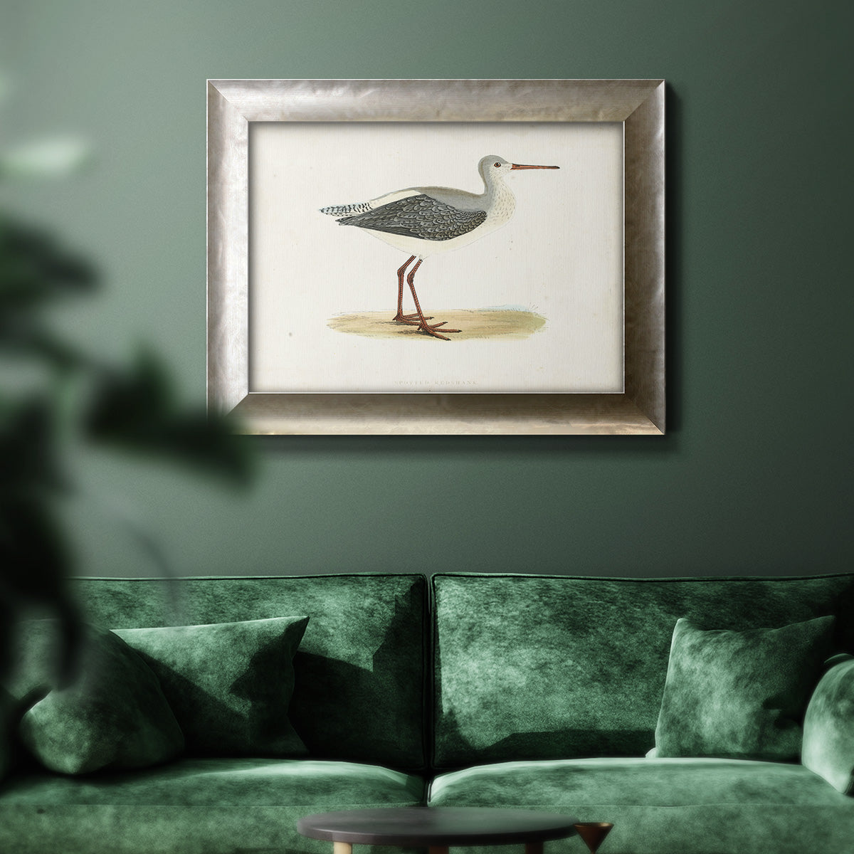 Morris Sandpipers I Premium Framed Canvas- Ready to Hang