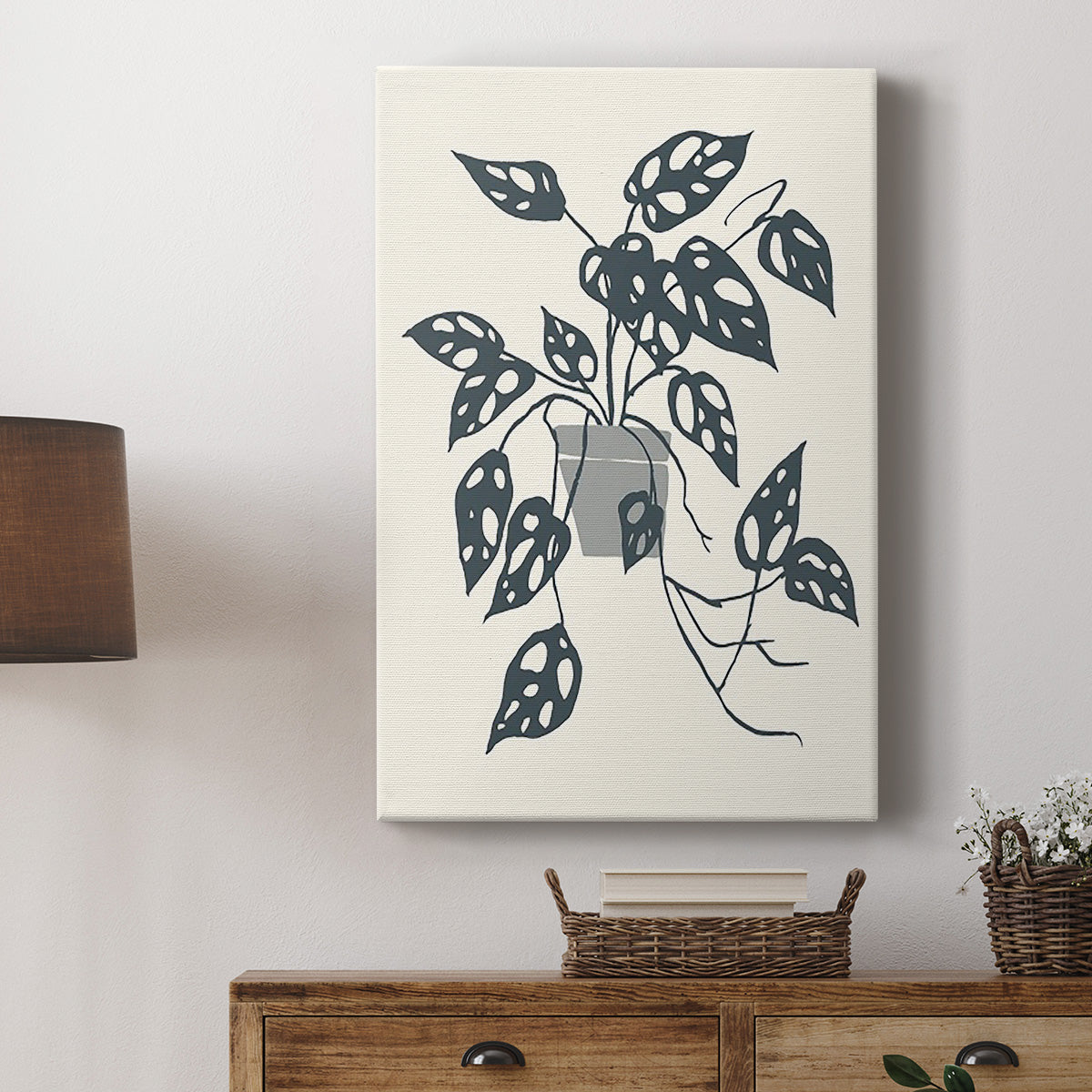 Growing Leaves I - Canvas Art Print