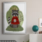 Hot Chocolate Raccoon - Modern Framed Canvas Print