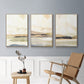 Slate Movement I - Framed Premium Gallery Wrapped Canvas L Frame 3 Piece Set - Ready to Hang