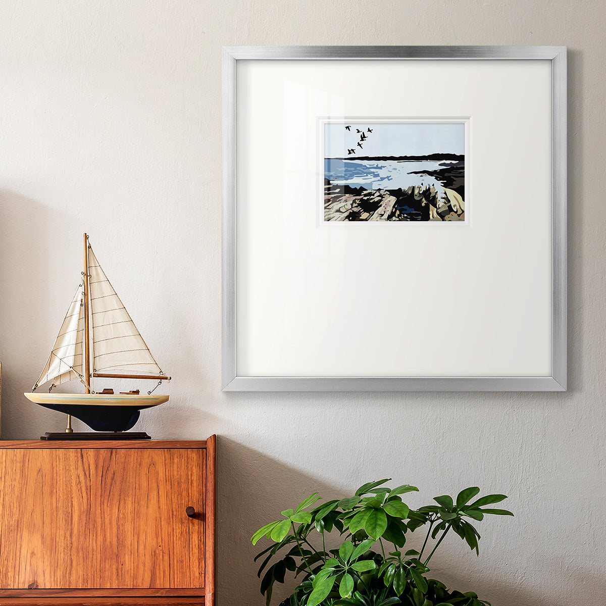 Maine Event Premium Framed Print Double Matboard