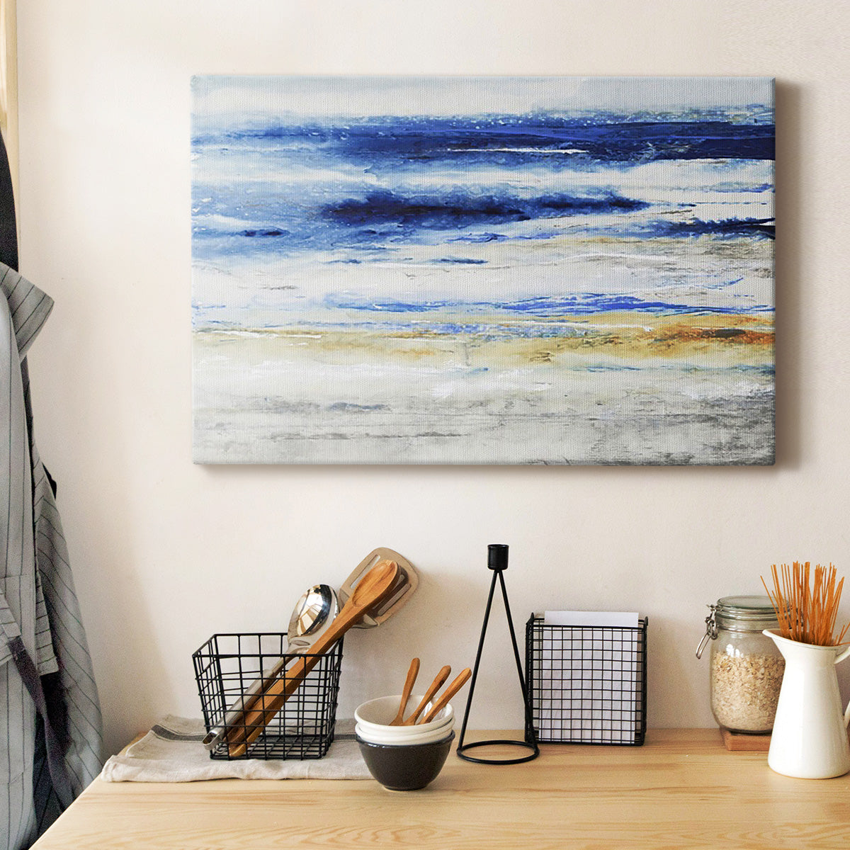 Choppy Seas I Premium Gallery Wrapped Canvas - Ready to Hang