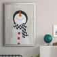 Festive Snowman II - Modern Framed Canvas Print