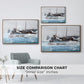 Taking on Wet Provisions, 1903 - Floater Framed Canvas Print