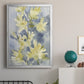 Forsythia Blooms I - Modern Framed Canvas Print