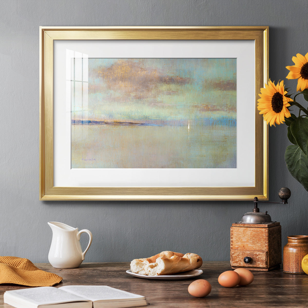 August Morning Premium Framed Print - Ready to Hang