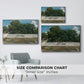 Fontainebleau: Oak Trees at Bas-Bréau, c. 1830-1835 - Floater Framed Canvas Print
