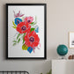 Brilliant Poppies II - Modern Framed Canvas Print