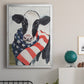 American Cow I - Modern Framed Canvas Print