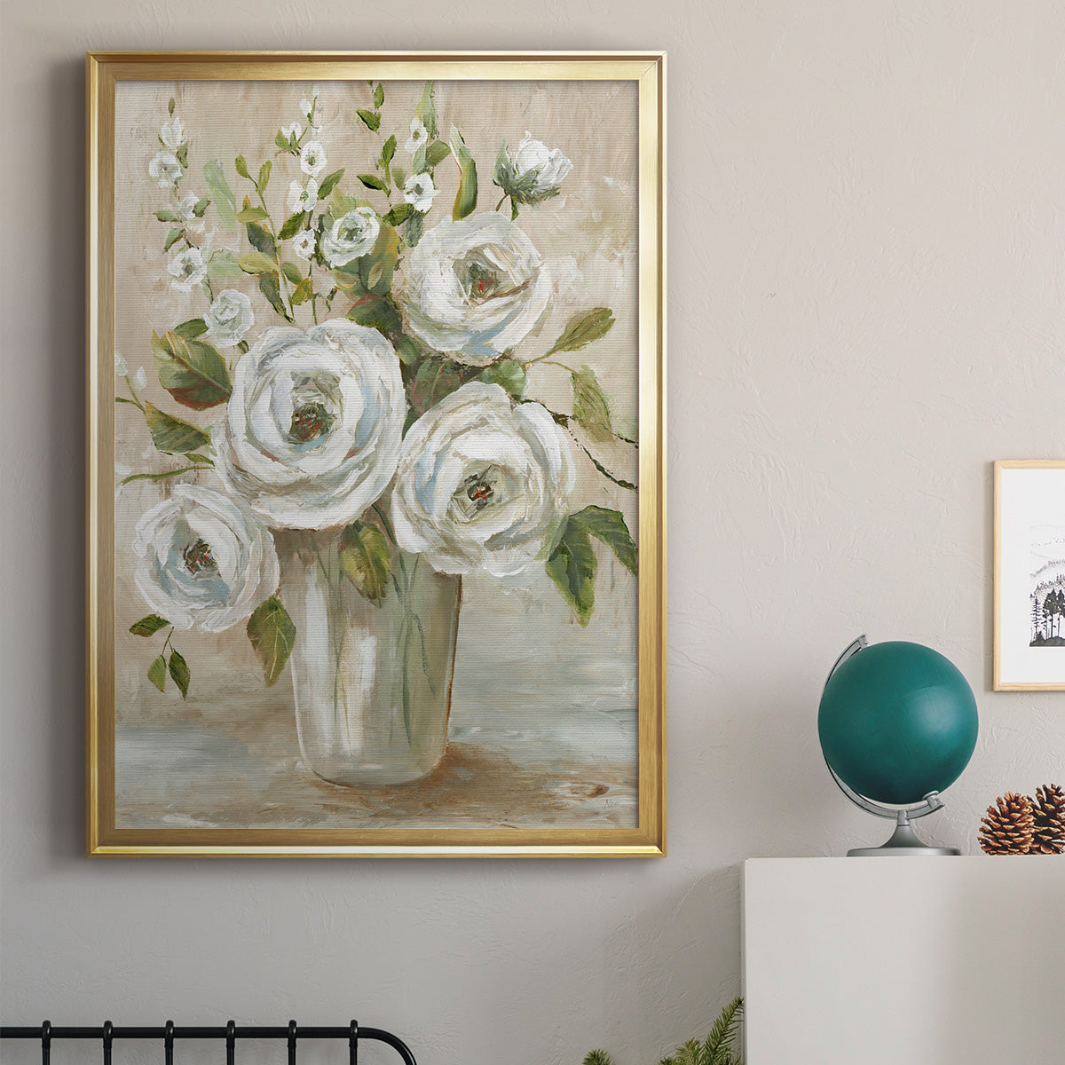Astor Place - Modern Framed Canvas Print