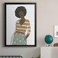 Fashion Vignette II - Modern Framed Canvas Print