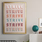 Strive - Modern Framed Canvas Print