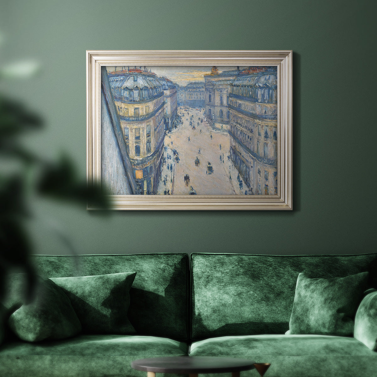 Halévy Street, View from the Seventh Floor - Ornate Framed Canvas Print