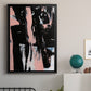 Black & Blush I - Modern Framed Canvas Print