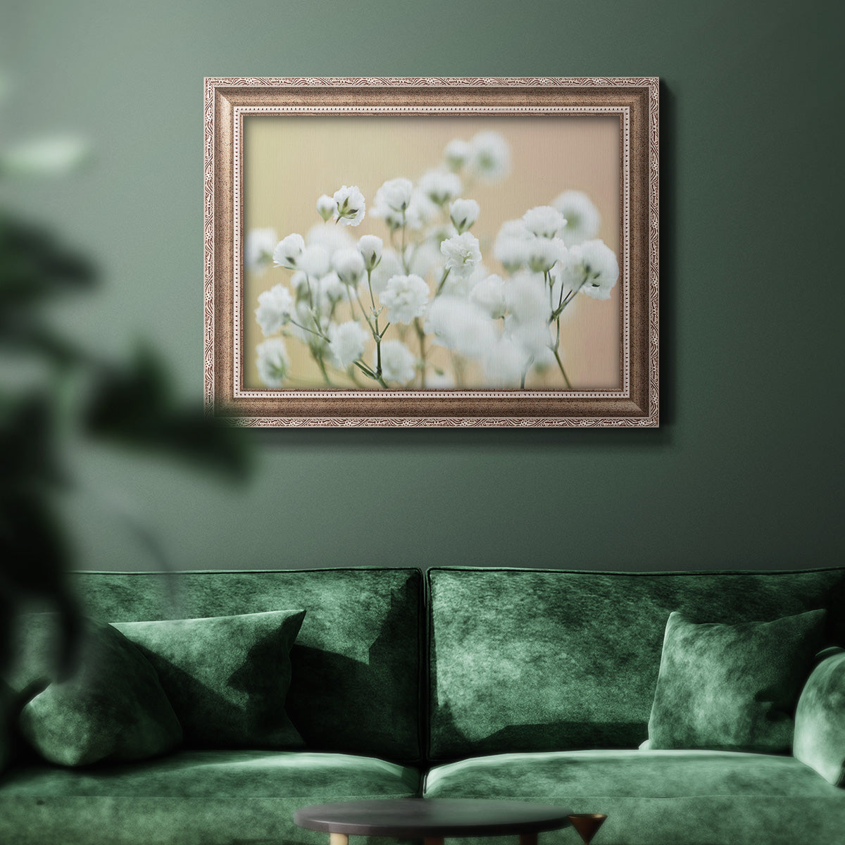 Baby's Breath Study II Premium Framed Canvas- Ready to Hang