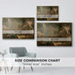The Course of Empire: Destruction, 1836 - Floater Framed Canvas Print