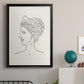 Greek Busts III - Modern Framed Canvas Print