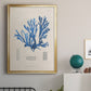 Blue Marine Algae IX -  Framed Canvas Print