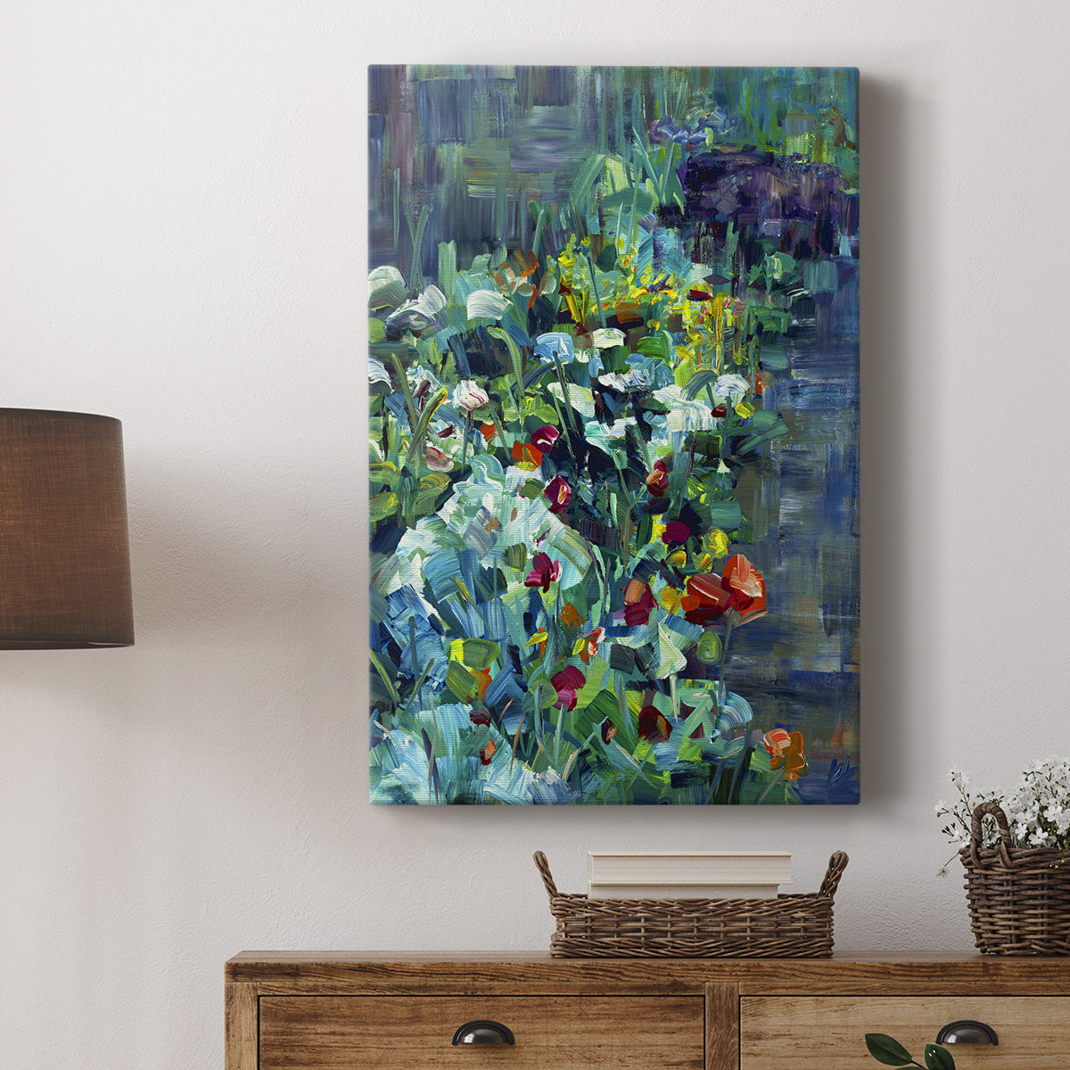 Lots of Love in the Garden Premium Gallery Wrapped Canvas - Ready to Hang