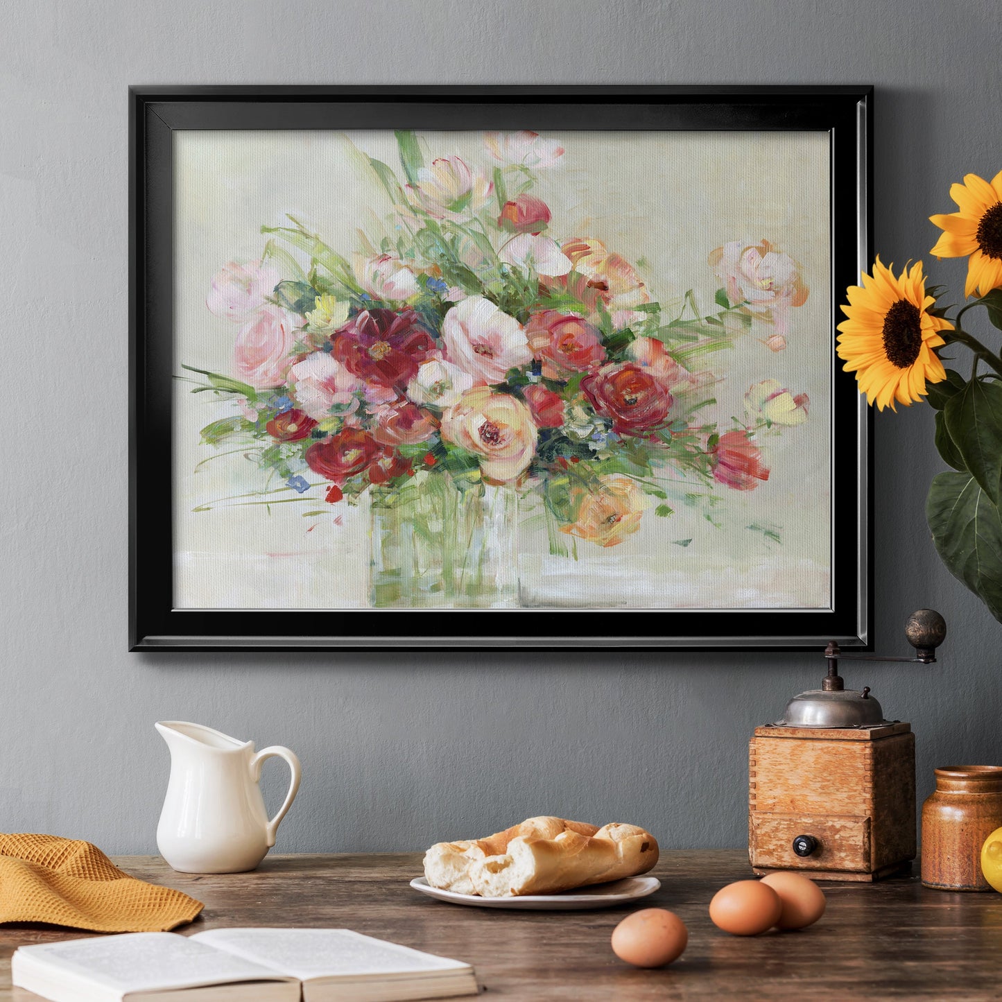 Just Peachy Premium Classic Framed Canvas - Ready to Hang