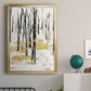 Gilded Winter I - Modern Framed Canvas Print