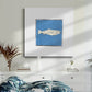 Block Print Fish IX-Premium Gallery Wrapped Canvas - Ready to Hang