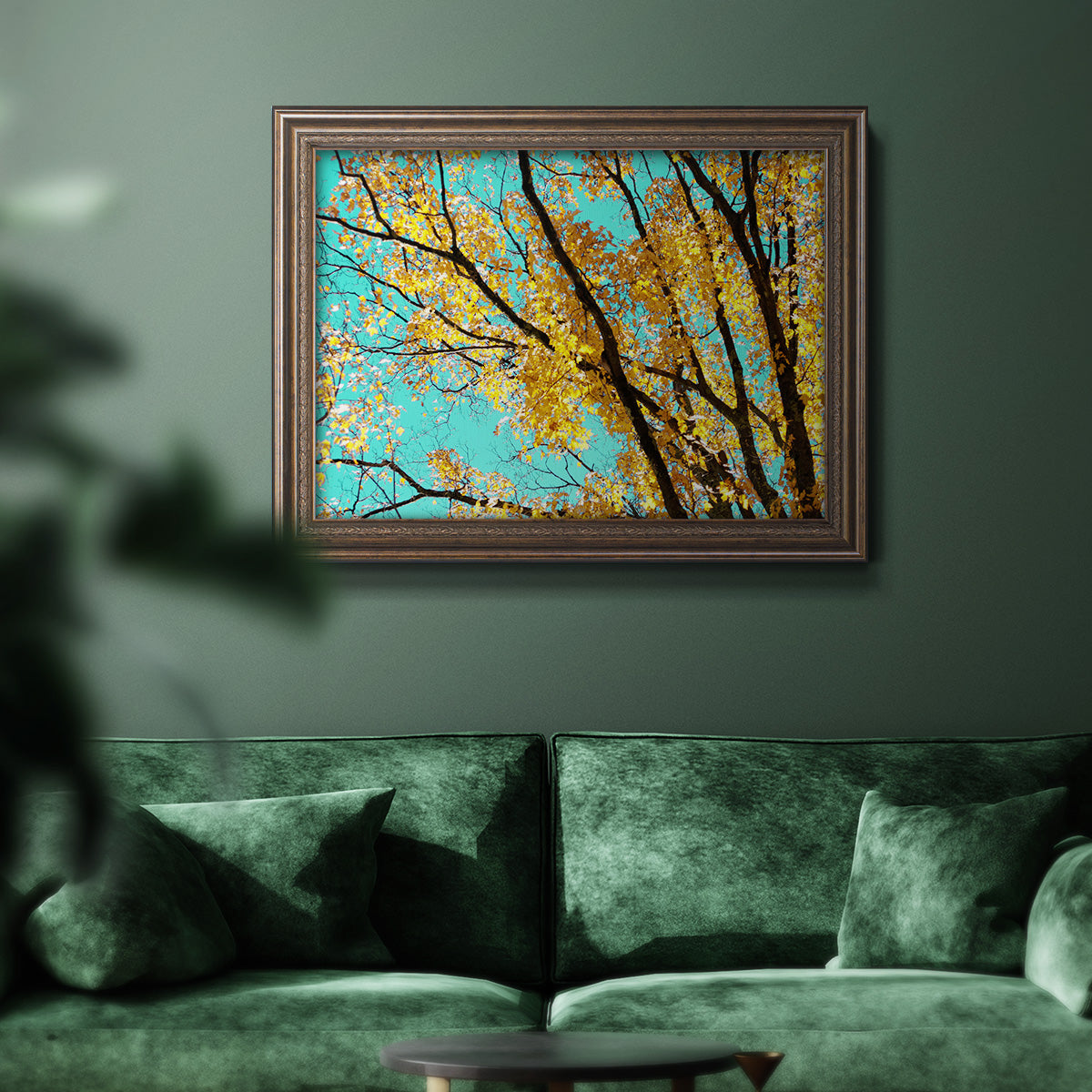 Autumn Tapestry IV Premium Framed Canvas- Ready to Hang