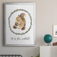 Harvest Home Squirrel - Modern Framed Canvas Print